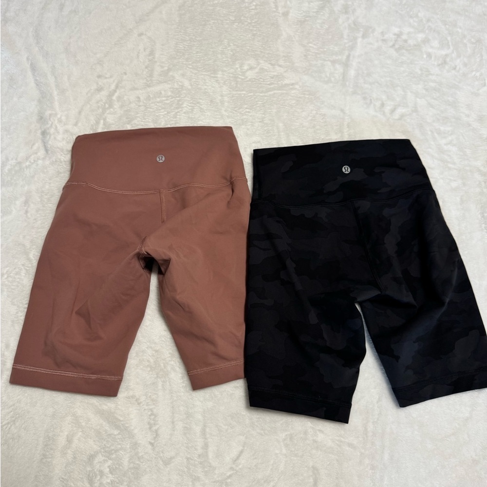 Two lululemon Align™ High-Rise Short 8